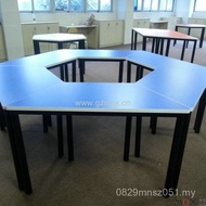 Household Student Simple Wholesale Desk Crescent Table Children's Computer Desk Splicing Study Table