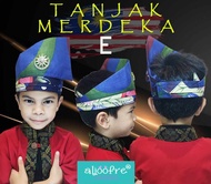 Tanjak Merdeka Bendera Malaysia Boleh Laras Premium Budak Sekolah Merdeka Ready Stock Tanjak Keras B