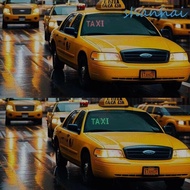 SHANHAI Color Changing Taxi Light, Flexible Light Strip USB Powered RGB LED Taxi Light, Warning Ligh