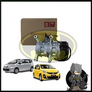 ORIGINAL  Alza, Myvi Lagi Best Alza, Myvi Lagi Best 1.5 2011 6PK Original DENSO Aircond Compressor A