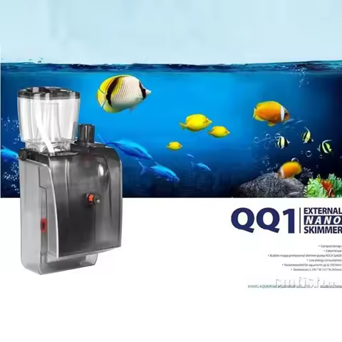 BUBBLE-MAGUS BM QQ1 Marine Protein Skimmer Reef Coral Tank Mini Nano Hanging On Fish Water Filter
