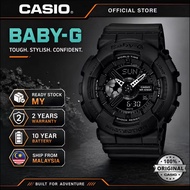 100%Original Casio Baby-G BA-110 ladies watch fashion resin strap waterproof sport dual display watc