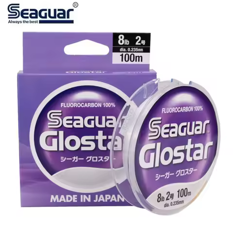 Seaguar Glostar Japan Fluorocabon 100% Fluorocarbon Fishing Line FC Shock Leader Line Fluorocarbon L