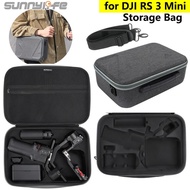 Sunnylife Portable Carrying Case for DJI RS 3 Mini Storage Box Gimbal Stabilizer Handbag for RS 3 Mi