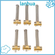 LANHUA 6pcs Brass Saddles Set​, ​Tele Style​ ​Guitar Bridge Saddles​ for ​Telecaster Saddles, ​Elect