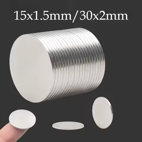 15x1.5/30x2mm Circular Magnets For Laboratory Test Studio Layout Wall Mounting Art Handicraft Produc