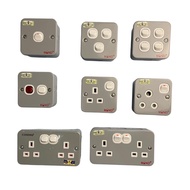 MIND Metal Clad Switch Socket 13A