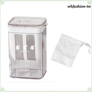 [WhfashionTW] Yogurt Strainer Maker Nut Milk Container with Lid Soya Bean Milk Filter Cup