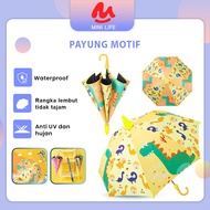 MINI LIFE premium cartoon children's umbrella Charming Small Umbrella/ Cute Small Umbrella Cat-shape