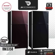 【24H Ship Out】Sharp 720L Pelican Refrigerator SJP88MFGK | 720L Pelican Refrigerator SJP882MFGK (NEW) | Peti Sejuk | Peti Ais