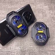 2024 Dual Fan Mobile Phone Radiator Charging Cooling Handy Tool Game Silent Air Cooling Live Android