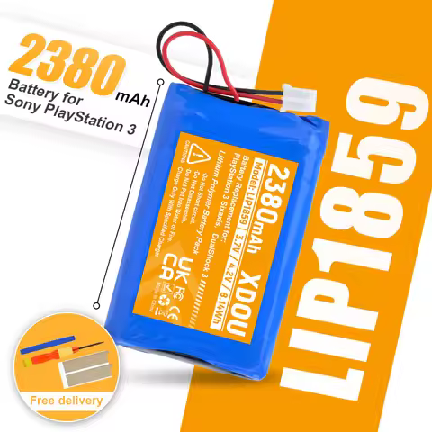 2380mAh PS3 Controller Battery LIP1359 LIP1859 LIP1427 PS3 Battery for Sony Playstation 3 Dualshock 