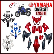 FZ150FI FZ150 FI FZ 150 Cover Set Coverset Body Caver Complete Black White Blue Red Merah Hitam Kave