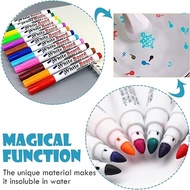 Magical Water Painting Pen Floating Pen Doodle Pen Whiteboard Marker Water Drawing Pen with Spoon