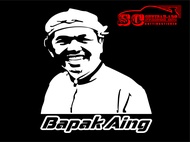 (NEW) siluwet wajah KDM KANG DEDI MULYADI BAPAK AING 02 mobil stiker cutting sticker cod cocok di ap