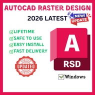 AutoCAD Raster Design 2026 Latest with Installation Tutorial (Windows)