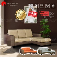 Max 3 Seater Fabric L Shape Sofa / Pocketed Spring Seat