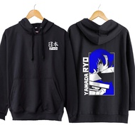 YAMADA RYO anime jumper hoodie jacket - BOCCHI THE ROCK cotton fleece material