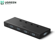 Ugreen 50279 CM153 4 to 1 VGA Combiner supports 1920 x 1080@60Hz 500MHz resolution
