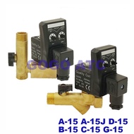 Split electronic drain valve A15 B15 B15 D15 G15 E15 Full copper timing automatic drainer Air compressor solenoid valve Siamese