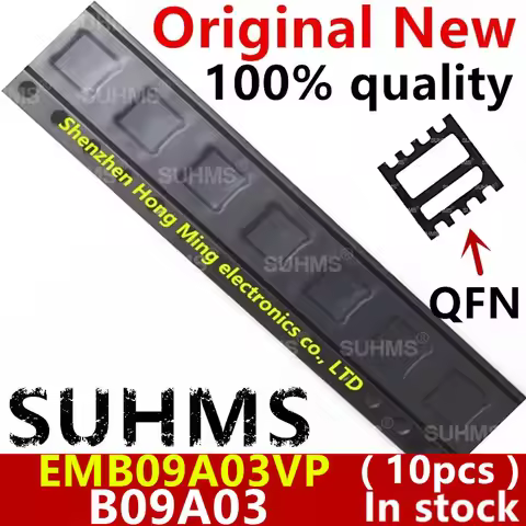 (10pece)100% New EMB09A03VP EMB09A03 B09A03 QFN-8 Chipset