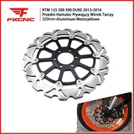 FXCNC For Duke 390 RC390 RC125 RC200 2013-2016 CNC 7075 Aluminum Floating Disc Brake Rotor Accessori