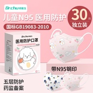 Dr.chu初医生 5ply /MUMUM KN95 /MD/ HYNAUT 4ply N95 Medical Protective mask 儿童N95医用5层/4层口罩 独立包装