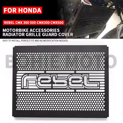 Radiator Guard For HONDA Rebel Cmx 300 500 CMX300 CMX500 Rebel 2017-2025 Radiator Grille Guard Cover