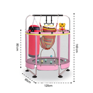 Trampoline Kids  Jumping Trampolin Mainan Lompat Lompat Kanak Kanak Trampoline Besar Indoor Kids Jum