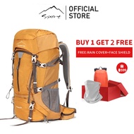 SPORT 50L กระเป๋าปีนเขากลางแจ้งความจุขนาดใหญ่เดินป่าเดินทางกระเป๋าเป้สะพายหลังกันน้ํา