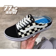 Vans Old Skool Mule 黑白棋盤格子 半拖 基本款 穆勒鞋 懶人鞋 拖鞋 帆布鞋 男鞋 女鞋