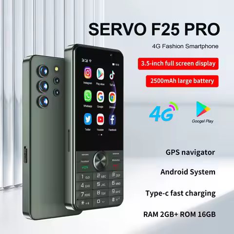 SERVO F25 PRO 4G Smartphone Android 8.1 OS 2+16GB ROM Camera 2500mAh Dual SIM Standby Button Smart C