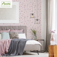 Funlife Wallpaper Princess Terrazzo paper Girl Pink Value wallTRZ005 Self-Adhesive Justice 4I1Y