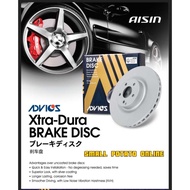 [100% GENUINE]ADVICS DISC ROTOR TOYOTA HIACE KDH200, TRH203, LH212(6HOLES, 285mm)