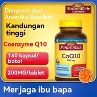 Nature Made NatureMade CoQ10 (200MG) 140 softgels 輔酶Q10 200mg 140粒/軟膠囊