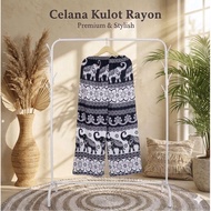 Unisex Culottes, Comfortable High Waist Rayon Material - Regular Size | Esem Store