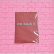 M&G aesthetic College Binder Book B5, with binder contents
