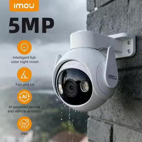 IMOU Cruiser 2 Outdoor WiFi Security Camera 5MP 3K AI Auto Tracking Human And Vehicle Detection IP66