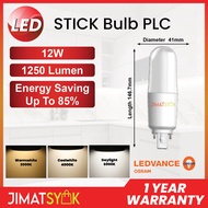 OSRAM LED Bulb PLC Stick 10W 12W G24 Mentol PLC Stick LED Bulb Lampu Mentol Energy Saving Light Bulb