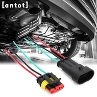 ANTOT 5 Sets Car Electrical Connector, With Wire 3 Pin Waterproof Connector, Generic Waterproof Elec