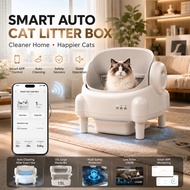 SMART AUTO CAT LITTER BOX remote control Cat Toilet Smart Litter Box Smart Clean 15L Automatic Cat L