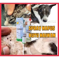 SPRAY KUTU, LUKA & KURAP KUCING | BERKESAN TANPA RACUN | CAT FLEA SPRAY | UBAT KUTU | CAMAY