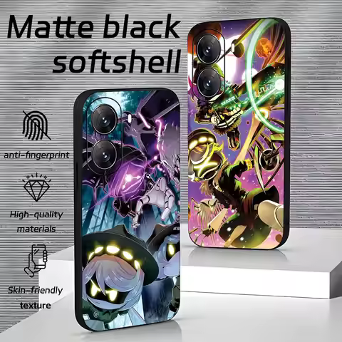 Phone Case For Xiaomi POCO M7 M6 M5 X8 X7 X6 F8 F7 F6 Pro 5G Soft black Shockproof Cover Game Murder