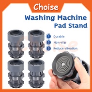 Pelapik Kaki Mesin Basuh 4Pc Adjustable Height Washing Machine Dryer Refrigerator Stand Kaki Tahan P