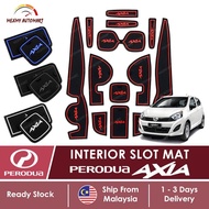 [FACTORY PRICE] Perodua Axia 2014 - 2022 Interior Slot Mat Rubber Mat Accessories Aksesori Kereta 20