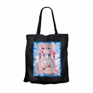 Tote bag infinite anime vtuber FUWAWA AND MOCOCO - HOLOLIVE ENG canvas material