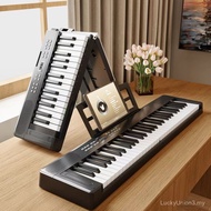 Electronic Keyboard 61-Key Foldable Portable Electric Piano Preschool Children Beginners Direct Supp