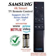 (Free Battery) Samsung 4K Smart TV Remote Control Support All Samsung TV (NOT INCLUDE PLASMA TV)