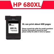 Compatible 680 ink HP680 680XL black HP680XL refillable ink cartridge for 1115 1118 2135 2138 4538