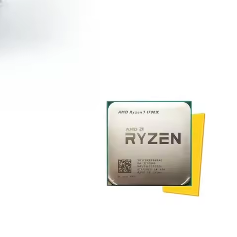 Used 14nm Process Turbo Clock 3.8GHz 8 Cores 16 Threads 16MB Cache L3 Socket AM4 Gaming CPU Ryzen7 1